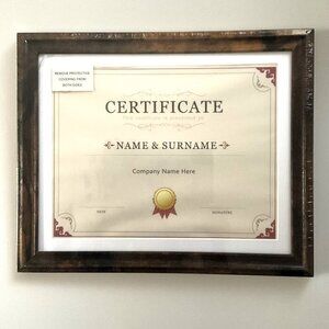 GRADUATIONS DIPLOMA CERTIFICATE DOCUMENT PICTURE FRAME NEW